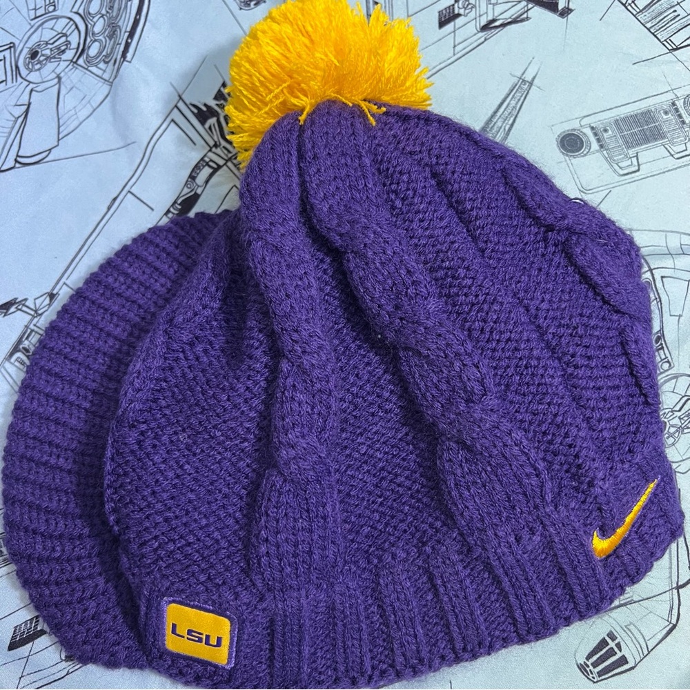 Nike LSU Tigers Knit Hat - Picture 5 of 6